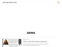 Tablet Screenshot of gawlikowska.pl